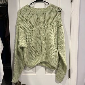 Green sweater. Medium. Fashion nova.